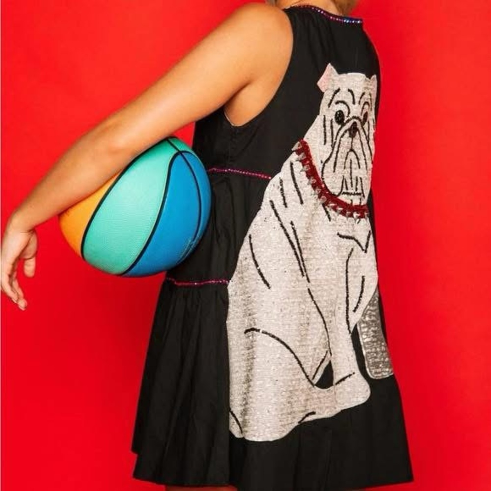 Queen of Sparkles Bulldog UGA Dress